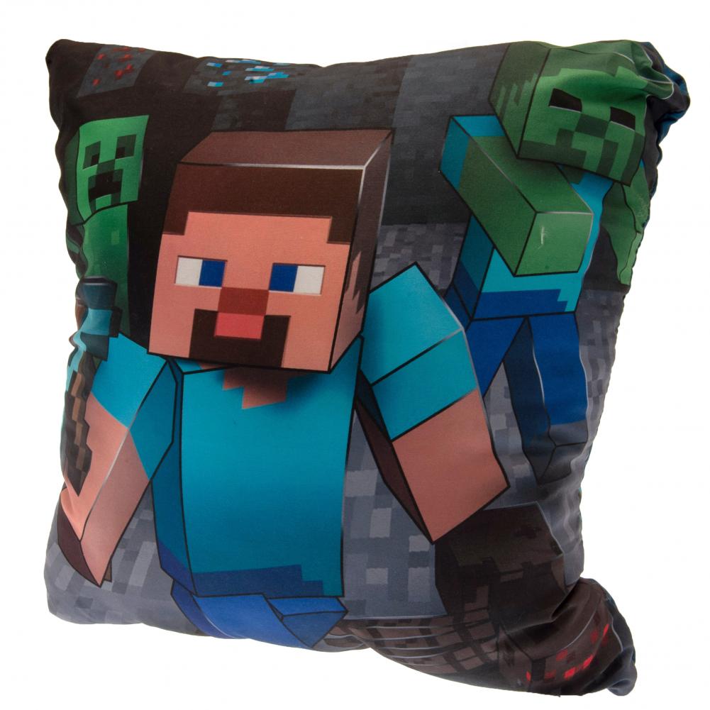 Minecraft Steve Cushion - Shop Cushions At Gift Moments - 1