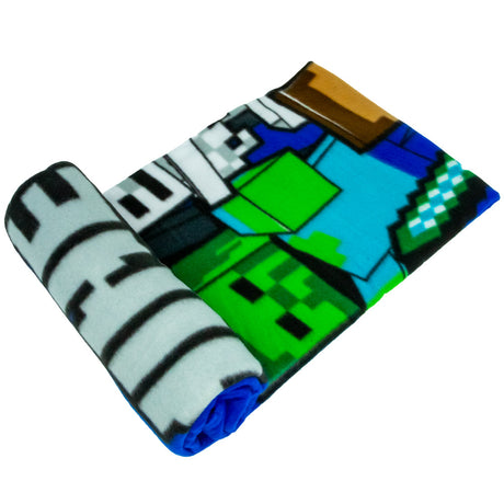 Minecraft Fleece Blanket - Official Merchandise: 1 - Blankets By Minecraft