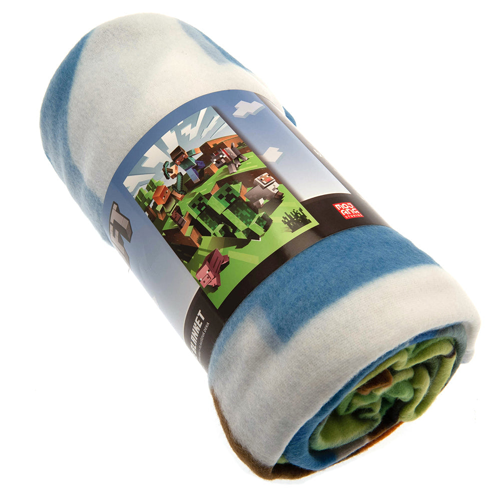 Minecraft Fleece Blanket PG - Shop Blankets At Gift Moments - 4