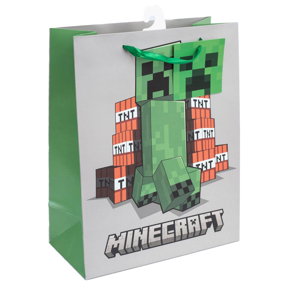 Minecraft Medium Gift Bag - Shop Gift Wrap & Bags At Gift Moments - 2