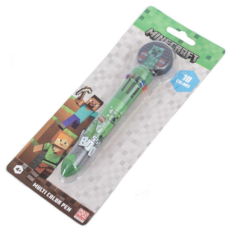 Minecraft Multi Coloured Pen: 3 - Pens By Minecraft