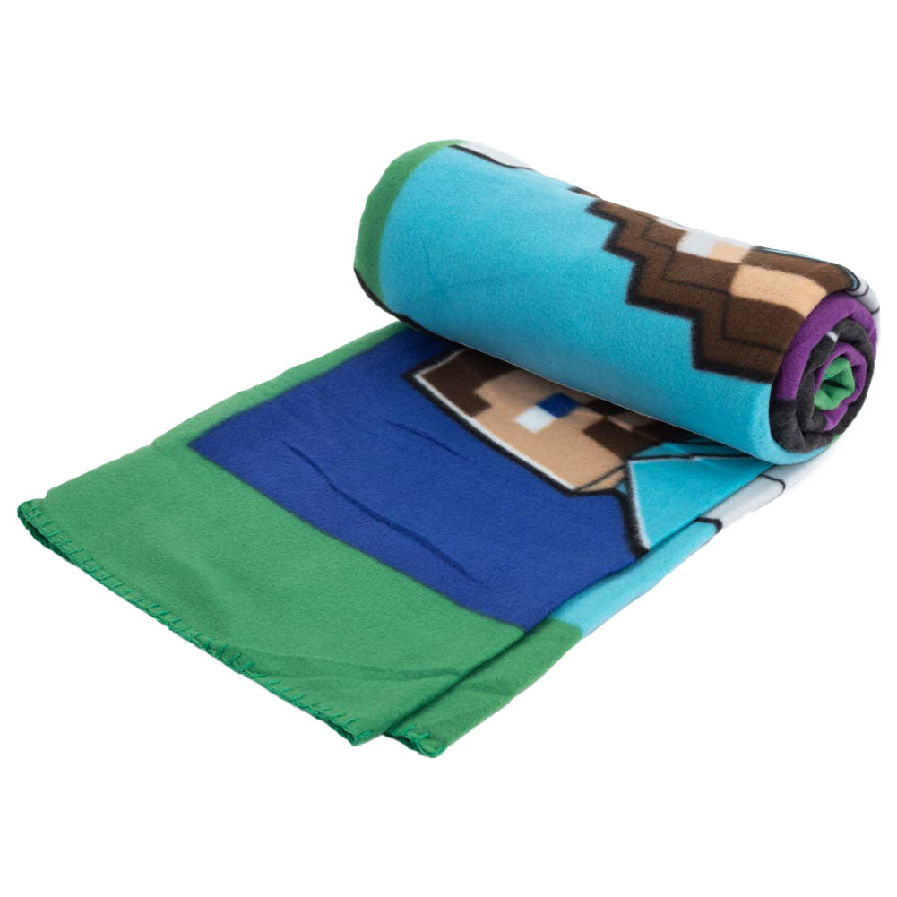 Minecraft Premium XL Fleece Blanket - Shop Blankets At Gift Moments - 3