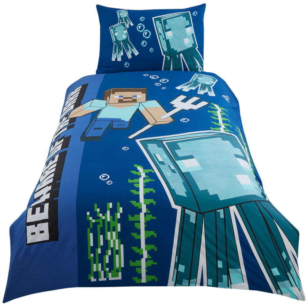 Minecraft Single Duvet Set: 1 - Bedroom By Minecraft