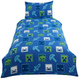 Minecraft Single Duvet Set: 3 - Bedroom By Minecraft