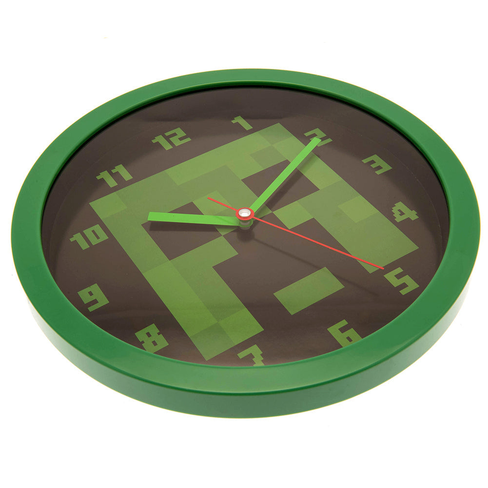 Minecraft Wall Clock - Shop Clocks At Gift Moments - 2