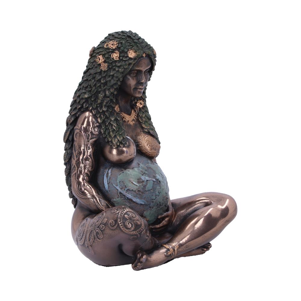 Mini Bronze Mother Earth Art Figurine 8.5cm: 5 - Figures & Collectables By NN Designs