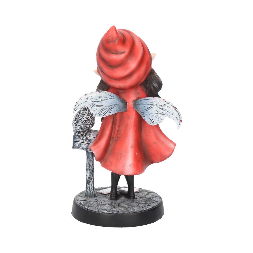Missing You Red Hooded Fairy with Mailbox: 5 - Figurines Medium (15-29cm) By Gift Moments