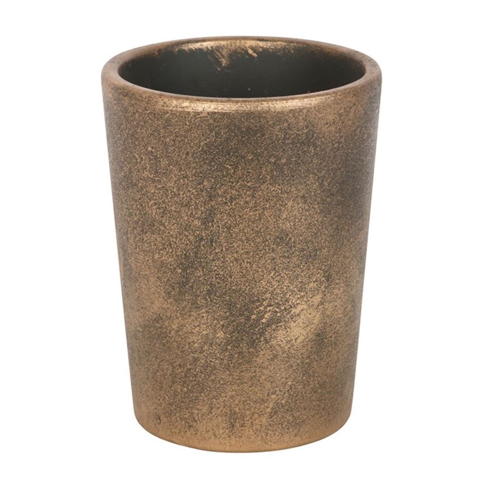 Moon Gazing Hare Bronze Terracotta Plant Pot by Lisa Parker: 4 - Pots & Planters By Gift Moments