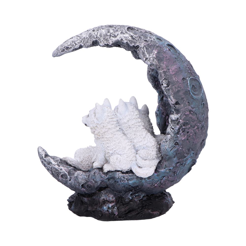 Moon Litter White Wolves Ornament: 4 - Figures & Collectables By Gift Moments