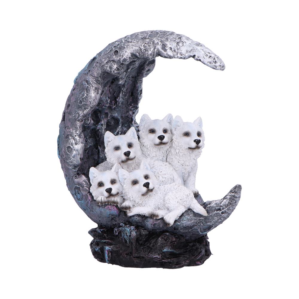 Moon Litter White Wolves Ornament - Shop Figures & Collectables At Gift Moments - 2