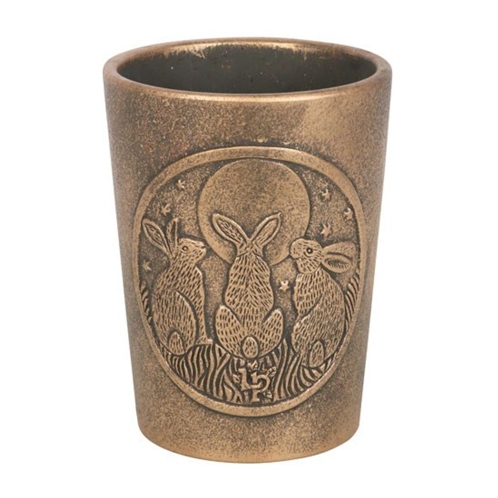 Moon Shadows Bronze Terracotta Plant Pot by Lisa Parker: 3 - Pots & Planters By Gift Moments