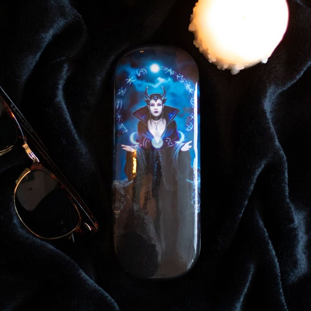 Moon Witch Glasses Case by Anne Stokes: 1 - Glasses Cases By Anne Stokes