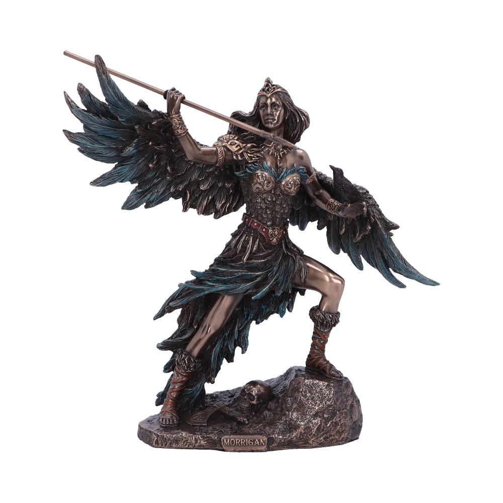 Morrigan - Celtic Phantom Queen Bronze Figurine 22cm: 2 - Figures & Collectables By Gift Moments