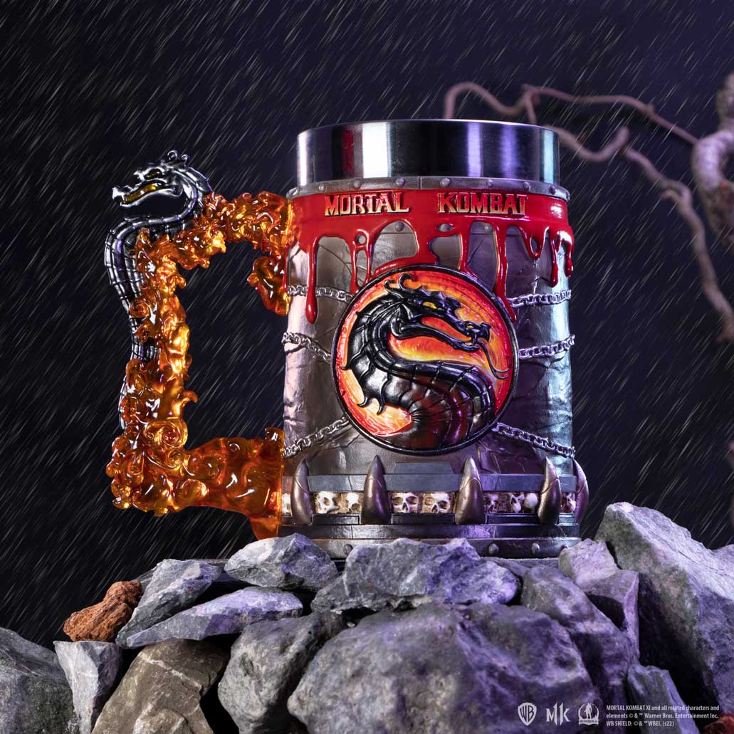 Mortal Kombat Tankard: 2 Tankards By Mortal Kombat