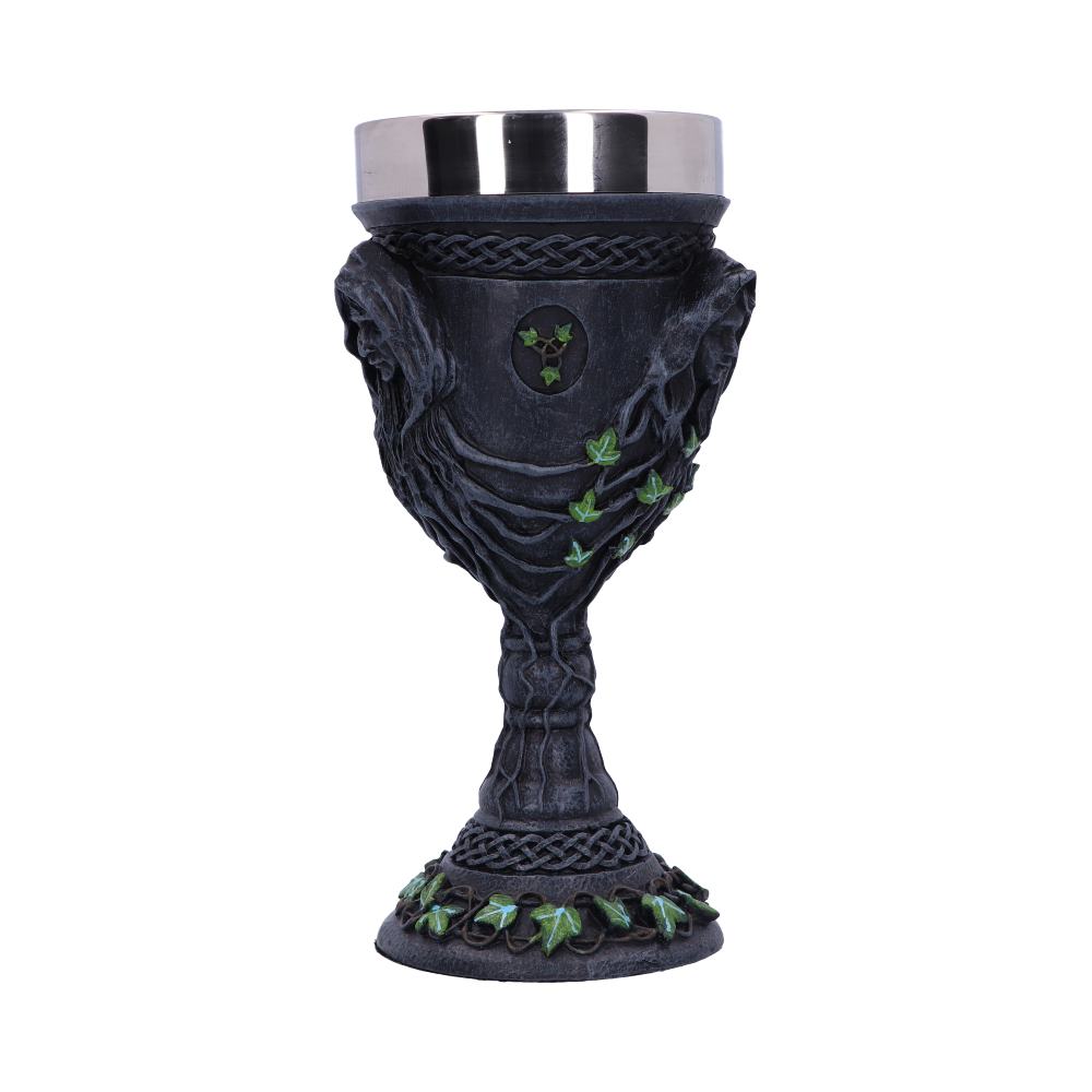 Mother Maiden and Crone Chalice Bronze Triple Goddess Wine Glass: 5 - Goblets & Chalices By NN Designs