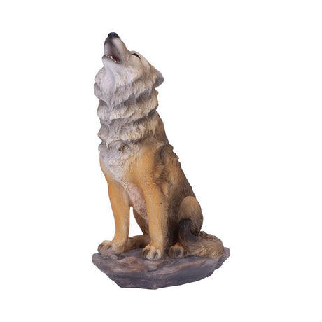 Mountains Cry Howling Wolf Figurine 20cm: 4 - Figures & Collectables By Gift Moments