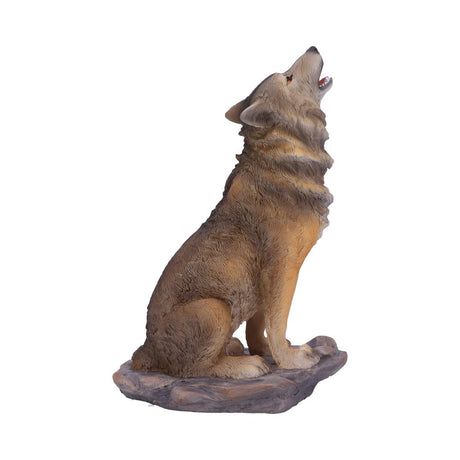 Mountains Cry Howling Wolf Figurine 20cm: 5 - Figures & Collectables By Gift Moments