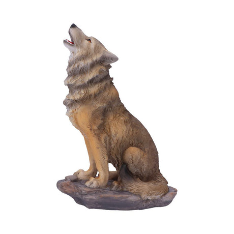 Mountains Cry Howling Wolf Figurine 20cm: 2 - Figures & Collectables By Gift Moments