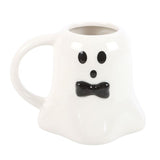 Mr Boo Ghost Mug with Bow Tie: 2 - Mugs By Gift Moments
