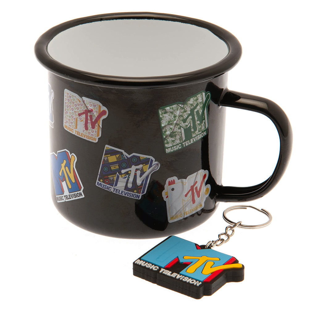 MTV Enamel Mug & Keyring Set: 1 - Gift Sets By MTV
