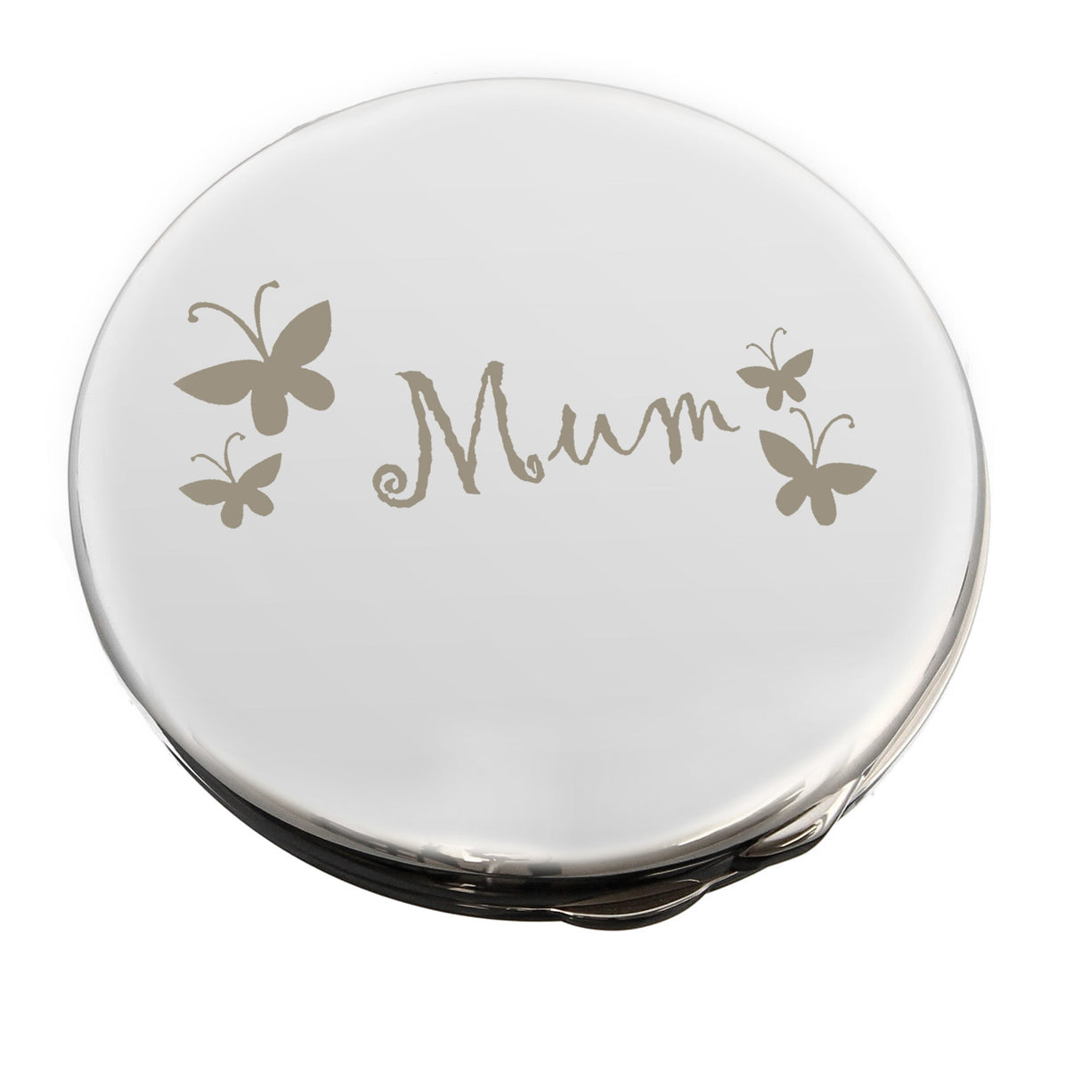 Mum Round Compact Mirror: 2 - Compact Mirrors By Gift Moments