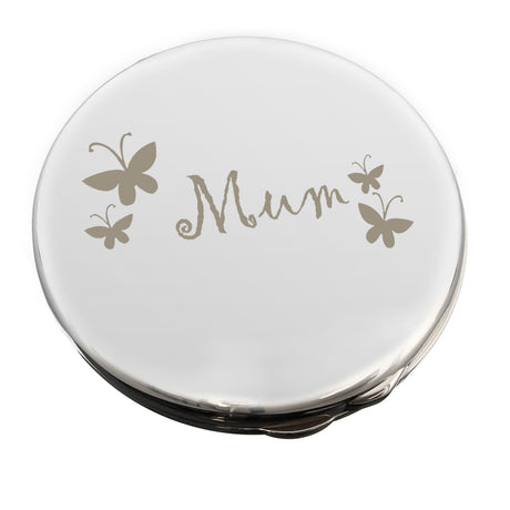 Mum Round Compact Mirror: 2 - Compact Mirrors By Gift Moments