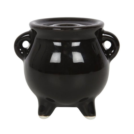 Mystical Moon Cauldron Ceramic Incense Holder: 4 - Incense Holders By Gift Moments