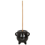 Mystical Moon Cauldron Ceramic Incense Holder: 2 - Incense Holders By Gift Moments