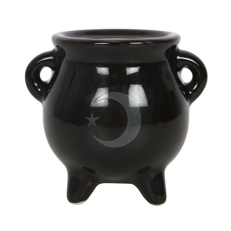Mystical Moon Cauldron Ceramic Incense Holder: 3 - Incense Holders By Gift Moments