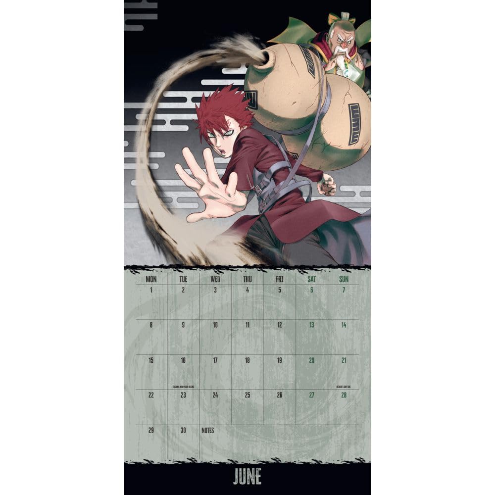 Naruto: Shippuden Square Calendar 2026: 2 - Calendars By Naruto