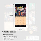 Naruto: Shippuden Square Calendar 2026: 5 - Calendars By Naruto