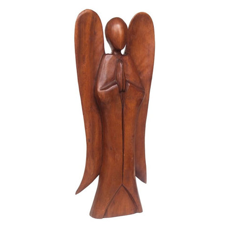 Natural Acacia Wood Angel: 1 - Ornaments By Gift Moments