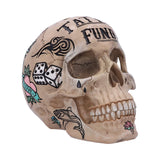 Natural Bone Coloured Traditional Tribal Tattoo Fund Skull: 2 - Money Boxes By NN Designs