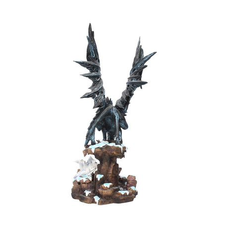 Nemesis Now Dragons Wisdom Black Ice 47cm: 5 Figurines Large (30 50cm) By Gift Moments