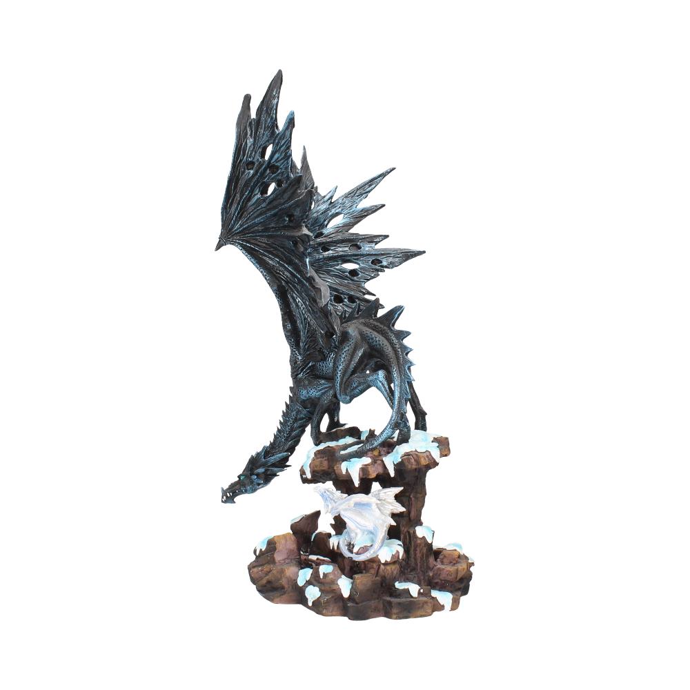 Nemesis Now Dragons Wisdom Black Ice 47cm: 4 Figurines Large (30 50cm) By Gift Moments