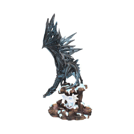Nemesis Now Dragons Wisdom Black Ice 47cm: 4 Figurines Large (30 50cm) By Gift Moments