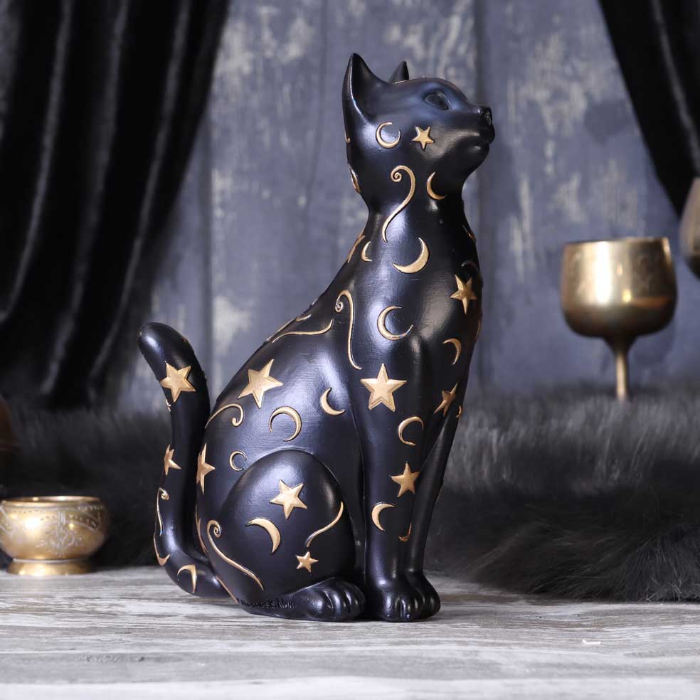 Nemesis Now Felis Figurine Constellation Cat Ornament: 1 - Figurines Medium (15-29cm) By NN Designs