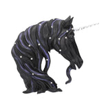 Nemesis Now Jewelled Midnight Small Figurine Black Unicorn Ornament: 2 Figurines Medium (15 29cm) By NN Designs