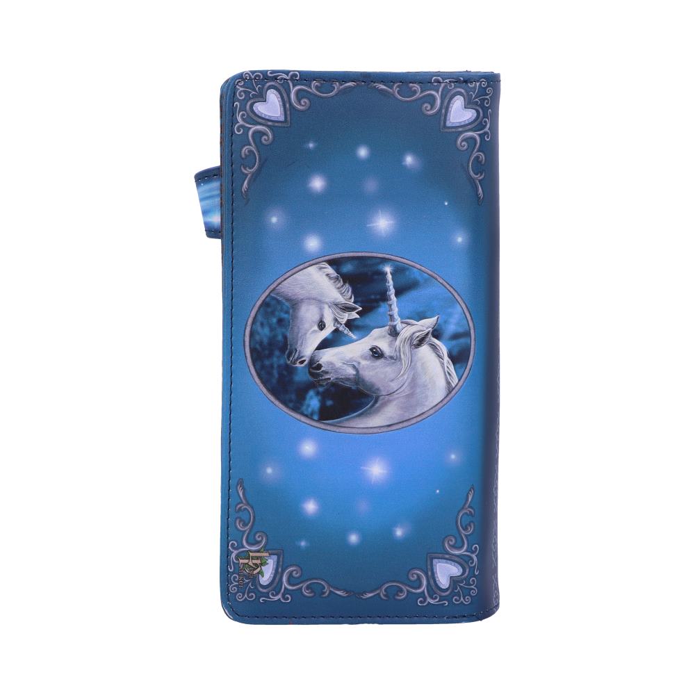 Nemesis Now Lisa Parker Sacred Love Unicorn Purse Blue 18.5cm: 4 - Purses By Lisa Parker