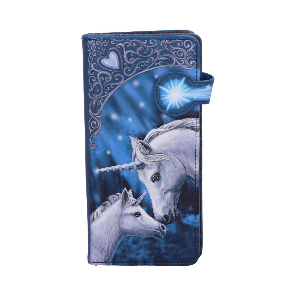 Nemesis Now Lisa Parker Sacred Love Unicorn Purse Blue 18.5cm: 2 - Purses By Lisa Parker