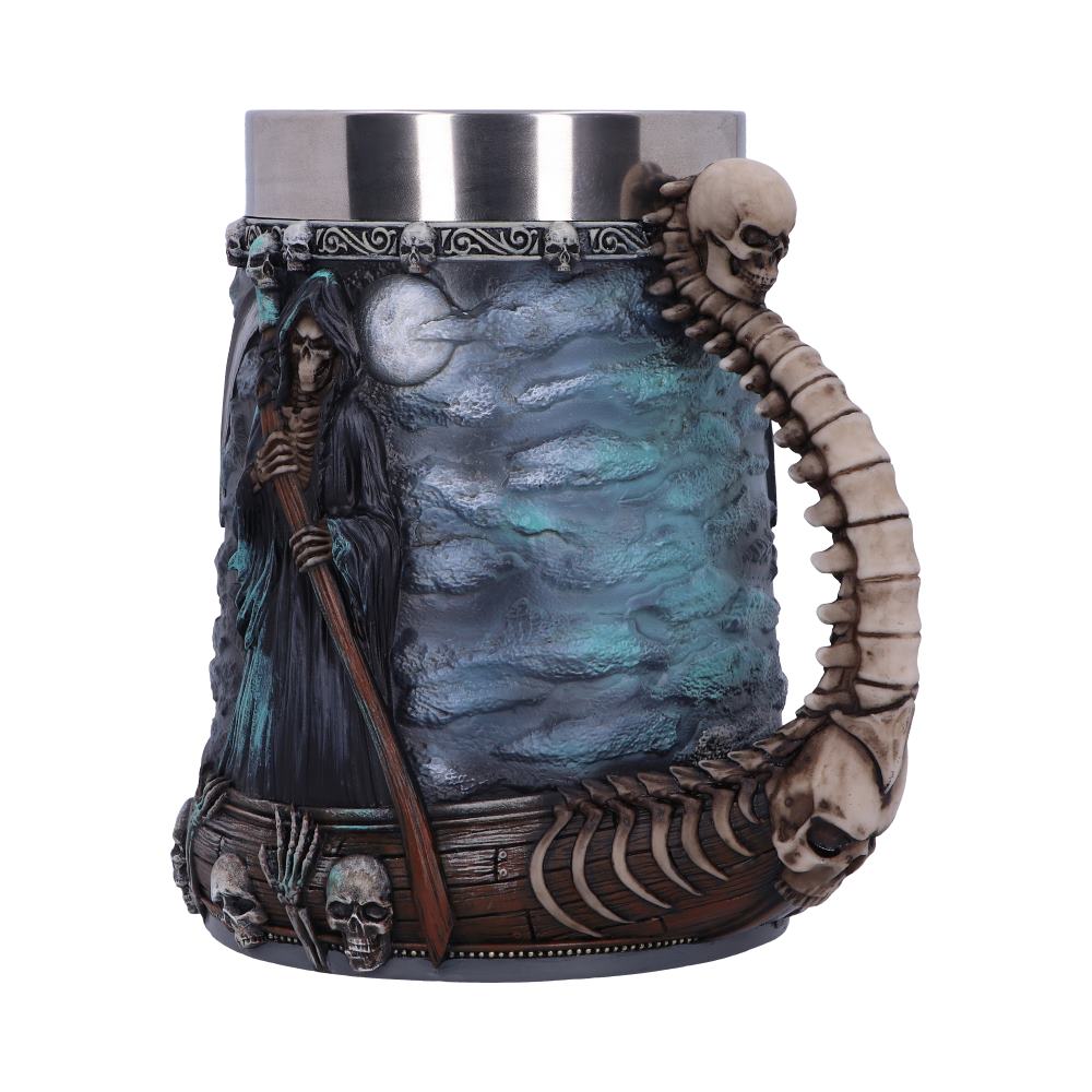 Nemesis Now River Styx Grim Reaper Tankard: 3 - Tankards By NN Designs