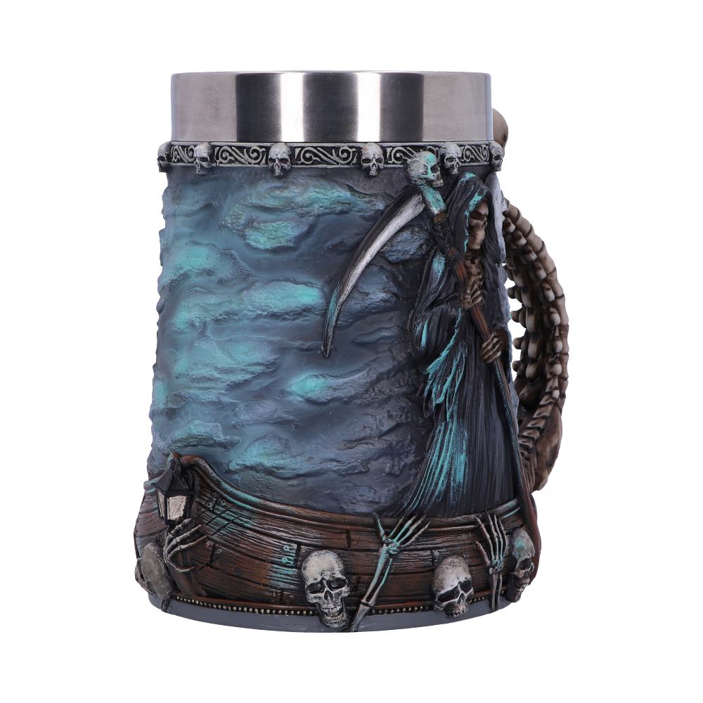 Nemesis Now River Styx Grim Reaper Tankard: 4 - Tankards By NN Designs