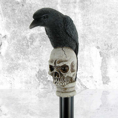 Nemesis Now Way of the Raven Swaggering Cane 94cm: 1 - Swaggering Canes By Gift Moments