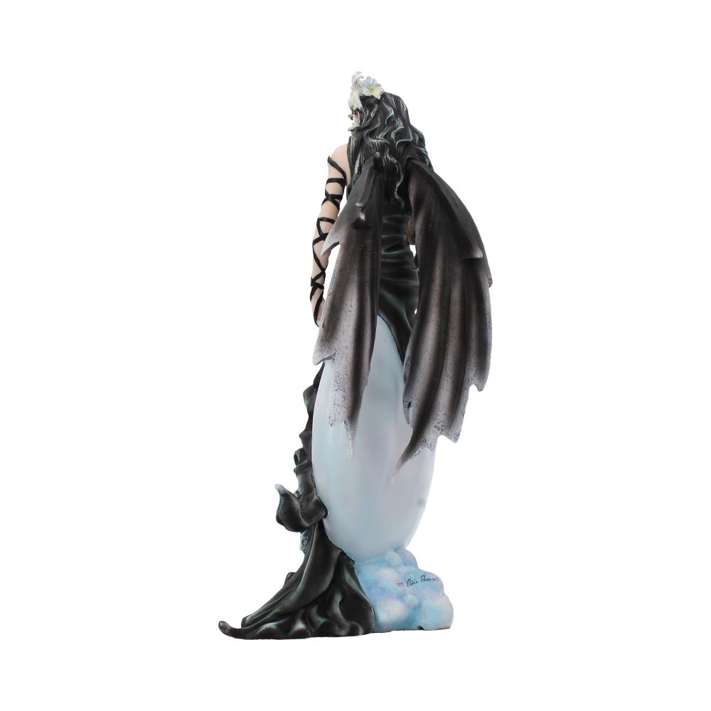 Nene Thomas Dark Skies Dark Moon Fairy and Raven Companion Figurine: 4 - Figures & Collectables By Nene Thomas