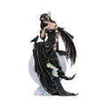 Nene Thomas Dark Skies Dark Moon Fairy and Raven Companion Figurine - Shop Figures & Collectables At Gift Moments - 2
