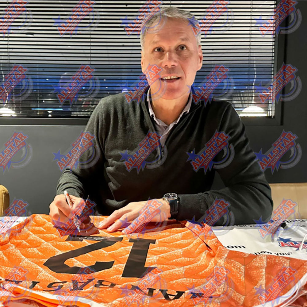 Netherlands Gullit & Van Basten Signed Shirts (Dual Framed): 3 - Signed Memorabilia By Netherlands