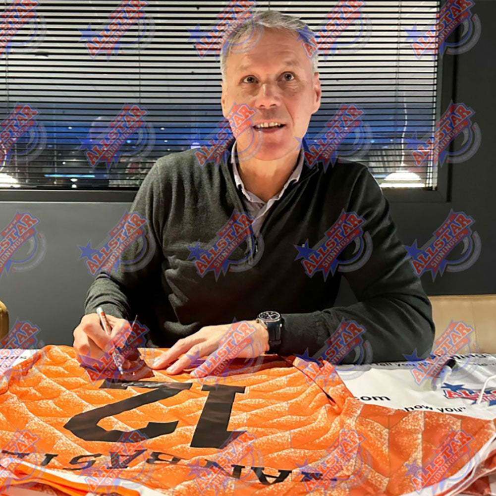 Netherlands Van Basten Retro Signed Shirt (Framed): 2 - Signed Memorabilia By Netherlands