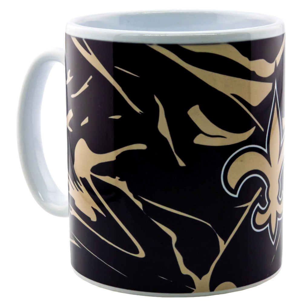 New Orleans Saints Camo Mug: 3 - Mugs By American Sports