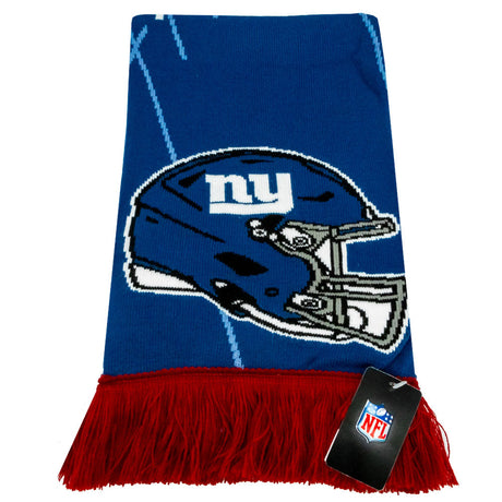 New York Giants HD Jacquard Scarf: 4 Scarves By American Sports