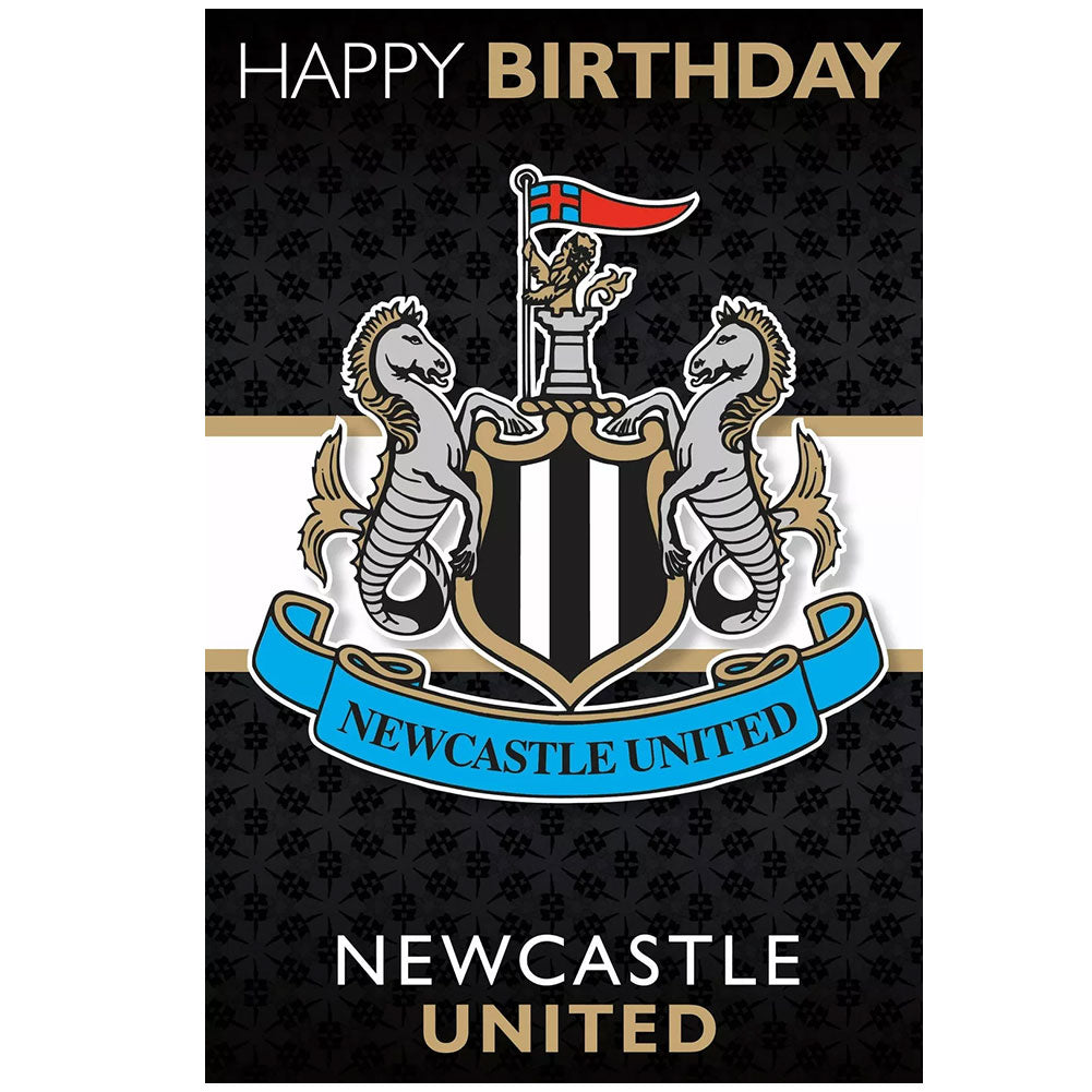 Newcastle United FC 3D Lenticular Birthday Card: 2 - Greeting Cards By Newcastle United